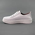 Кеди жіночі літні перфорація 591559 Білі, фото 3