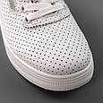 Кеди жіночі літні перфорація 591559 Білі, фото 4