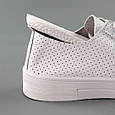 Кеди жіночі літні перфорація 591559 Білі, фото 7