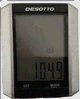 Велокомпютер з підсвічуванням (Desotto JY-4012E-W) KL