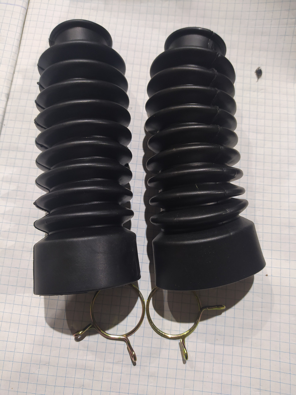 Гофри передньої вилки (пара) Zongshen, Lifan 125/150 JING