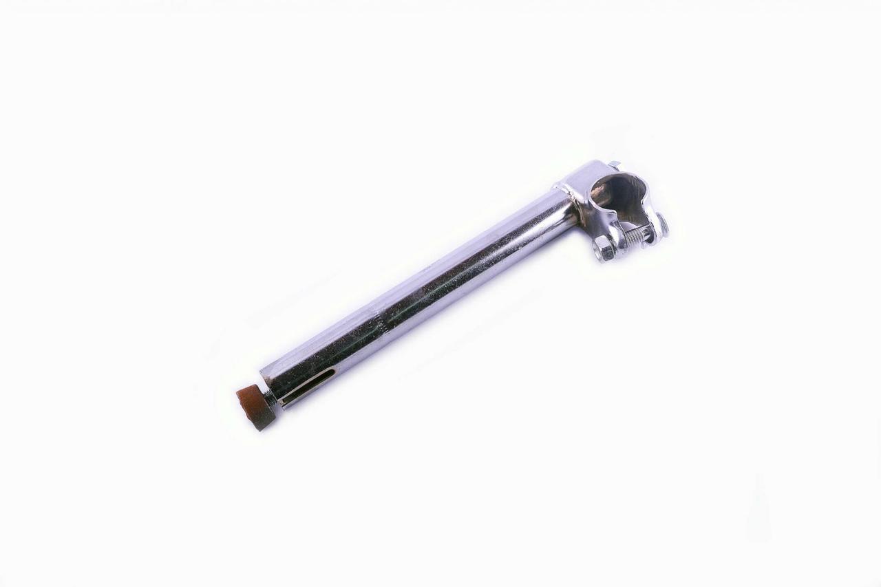 Винос керма велосипеда (під кермове різьбове) (L-300mm, D-22mm) (хром) VERE