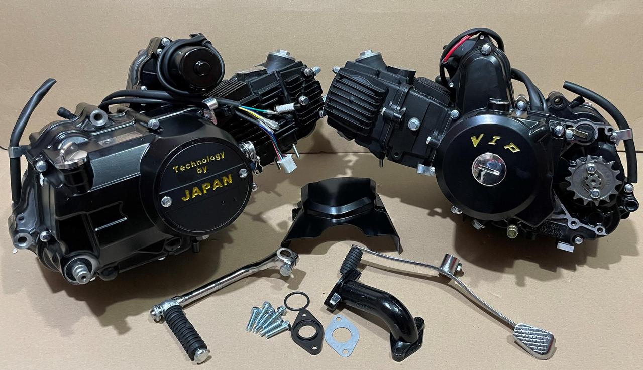 Двигун Delta, Activ 110cc (МКПП 152FMH) (чорний) VDK-3