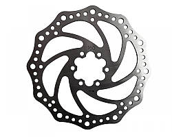 Диск гальмівний велосипедний (Ø160mm, на 6 болтів) KL-2