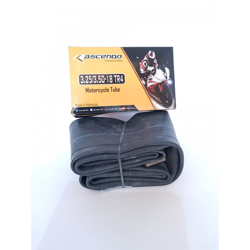 Камера 3,25*18 3.50-18 , ASCENDO , Butyl , Індонезія BBCm