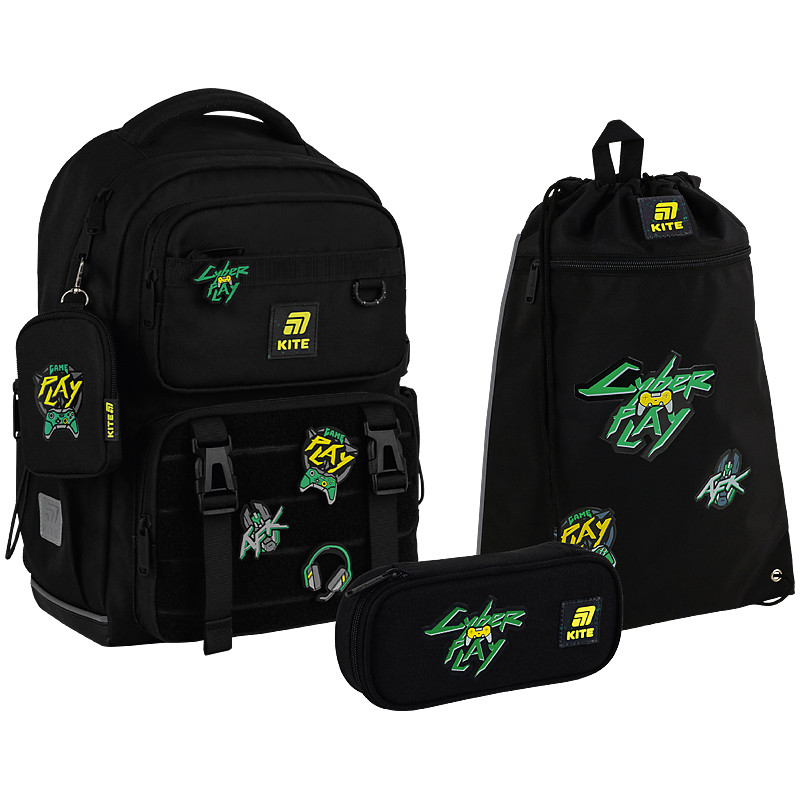 Шкільний набір Kite Education CyberGame SET_K25-1022M-2