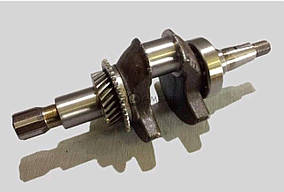 Колінвал м/б 177F (9Hp) (під шпонку, Ø25mm) (з шестернями та підшипником) BEST