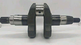 Колінвал м/б 186F (9Hp) (голий) (під шліци Ø25mm, посадочні місця підшипників 40/40mm) TD