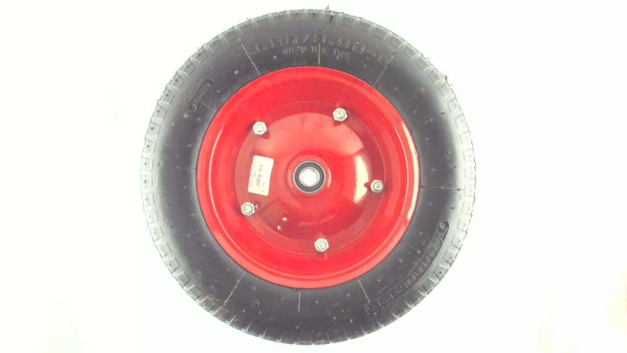 Колесо 3,00-8TL (для тачки, під вісь d-16мм) FM