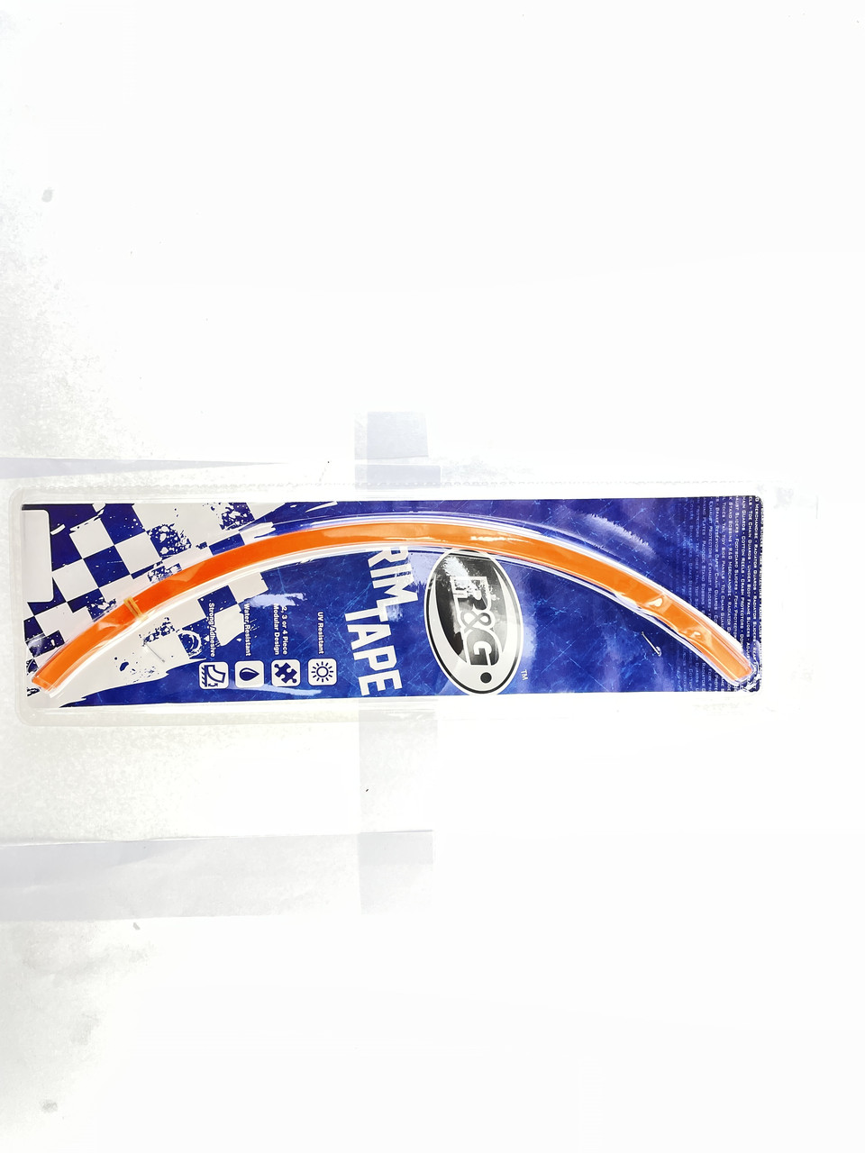 Наклейка на колесо 17 RIM TAPE  (помаранчева, світловідбивна) GJCT