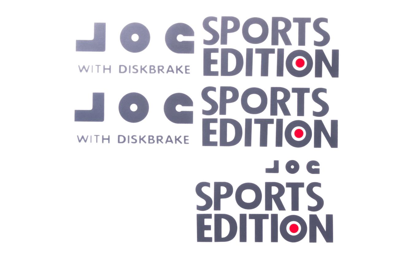 Наклейки (набір) JOG SPORTS ED (25х8см) (#0627)