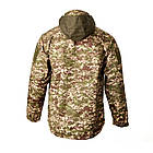 Куртка демісезонна SoftShell, Фліс від -10 до +15 °С Хижак, фото 5