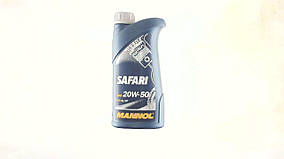 Олива 4T, 1л (SAE 20W-50, мінеральна, Safari API SL/CF) MANNOL