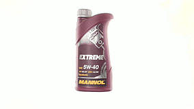 Олива 4T, 1л (SAE 5W-40, синтетика, Extreme 5W-40 API SN/CF) MANNOL