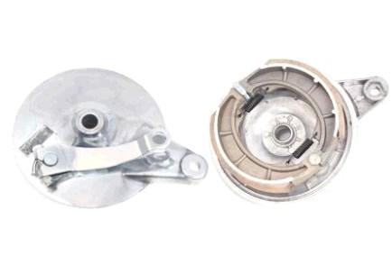 Кришка барабана гальмівного (зад) Zongshen, Lifan 125/150 (під литий диск) (+колодки) ZUNA