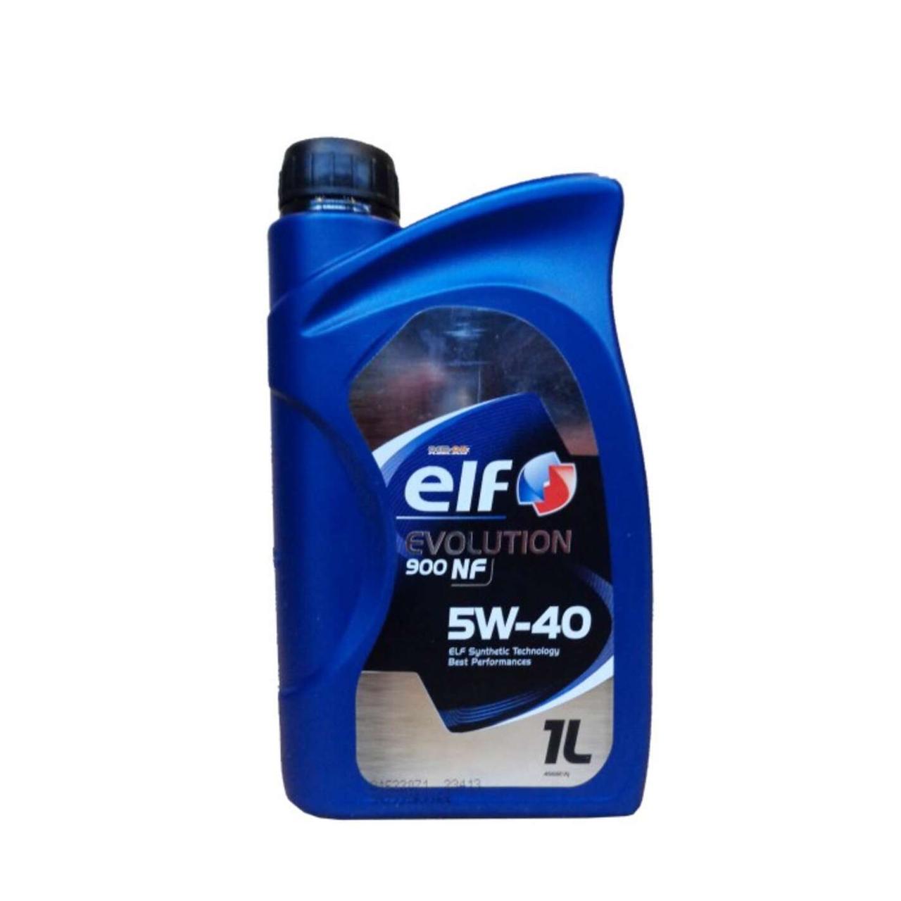 Олива автомобільна, 1л (SAE 5W-40, синтетика, EVOLUTION 900 NF) ELF (#GPL)