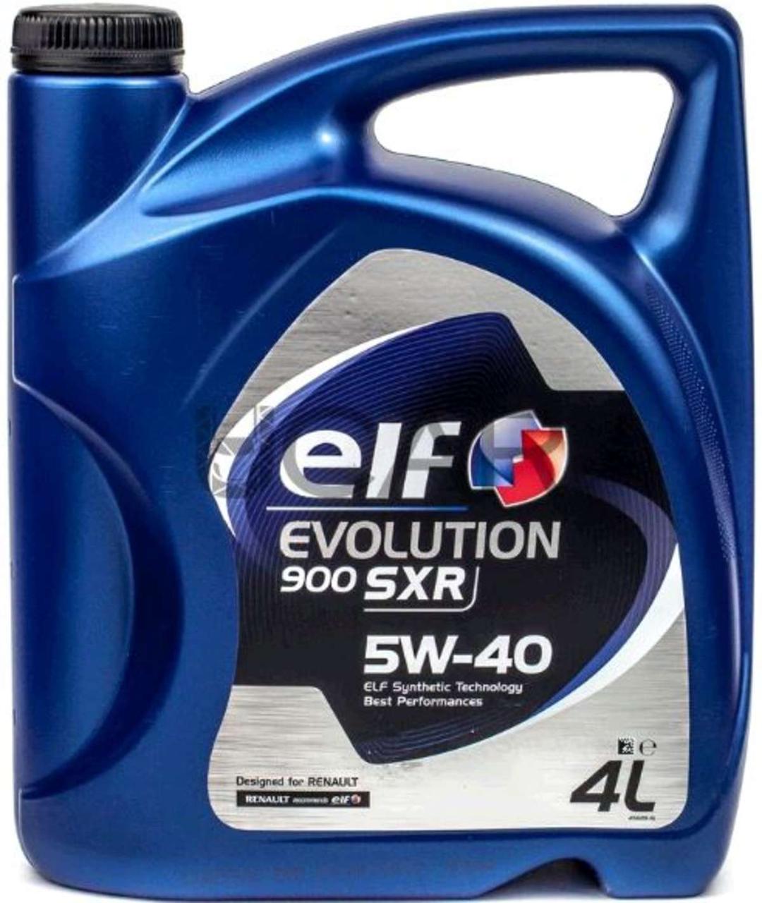 Олива автомобільна, 4л (SAE 5W-40, синтетика, EVOLUTION 900 SXR) ELF (#GPL)