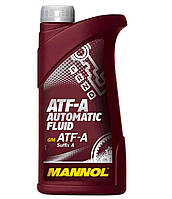 Олива трансмісійна, 1л (мінеральна, AUTOMATIK FLUID ATF-A) MANNOL