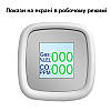 Wifi датчик витоку природного газу + чадного газу 2 в 1 з екраном та сиреною Nectronix GLD-20, фото 4