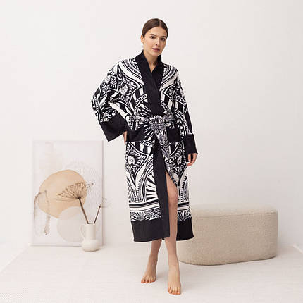 Кімоно жіноче з плюшевого велюру Kimono Noire 18129 S ID 5044730, фото 1
