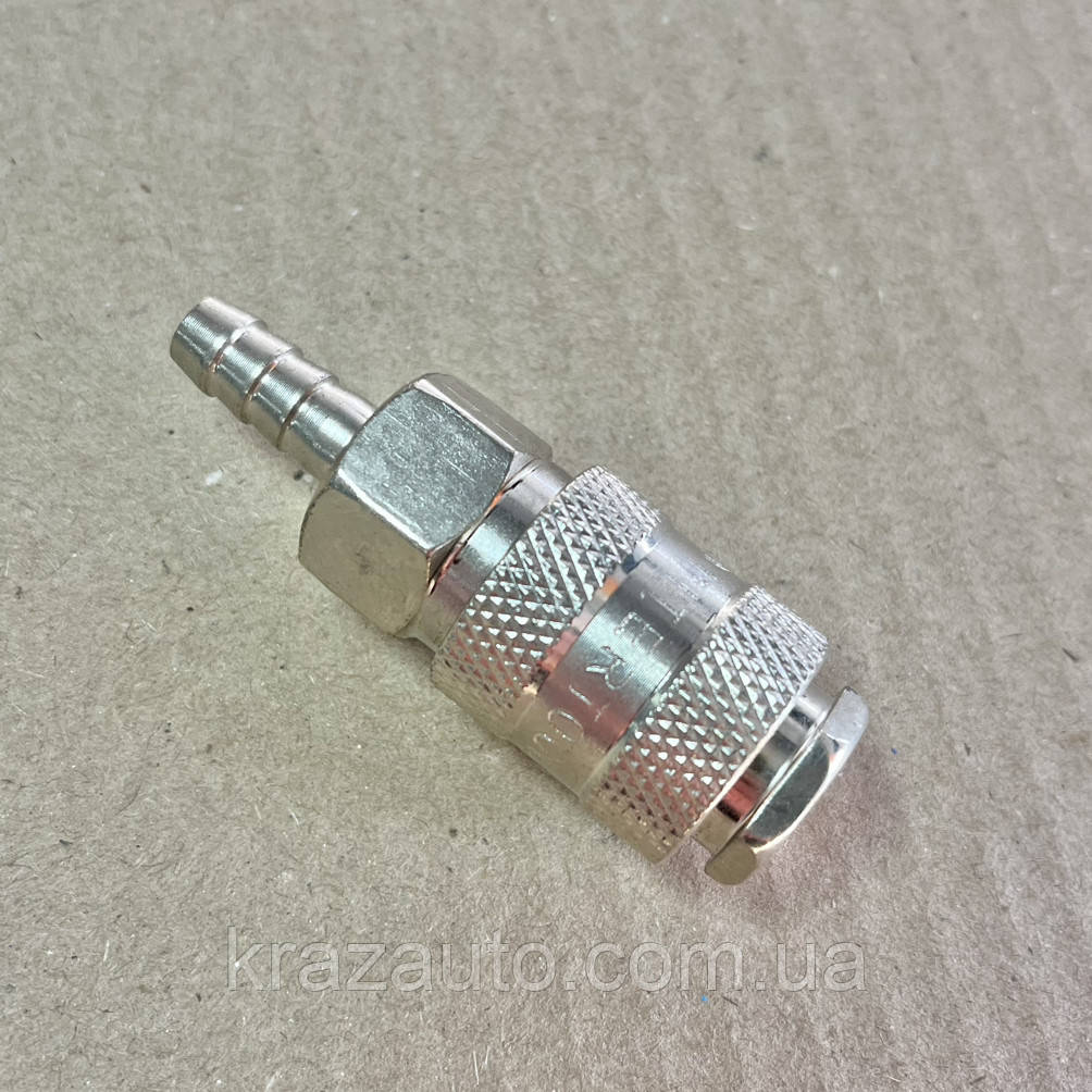 Швидкорознімне з'єднання на шланг 8 мм INTERTOOL PT-1802