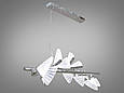 Лед світильник підвіс "Метелики" , 48W, хром, фото 2