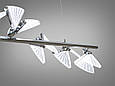 Лед світильник підвіс "Метелики" , 48W, хром, фото 4