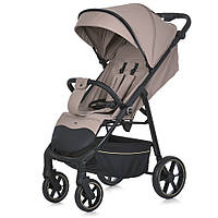 Коляска дитяча ME 1113-2 FIJI Beige Matt (1шт) прогулянкова, регул.ручка, москітна сітка, алюмин, беж