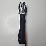 Фен стайлер для укладання волосся Professional Hot Air Style Gemei, щітка, гребінець-браш із 3 насадками GM-4828, фото 10