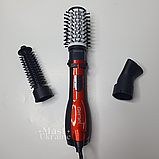 Багатофункціональний фен-стайлер Gemei GM-4828 для волосся 3в1 1000 Вт, щітка-браш з насадками FSB48, фото 10