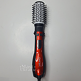 Багатофункціональний фен-стайлер Gemei GM-4828 для волосся 3в1 1000 Вт, щітка-браш з насадками FSB48, фото 4