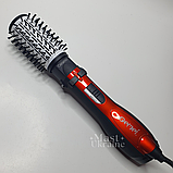 Багатофункціональний фен-стайлер Gemei GM-4828 для волосся 3в1 1000 Вт, щітка-браш з насадками FSB48, фото 8