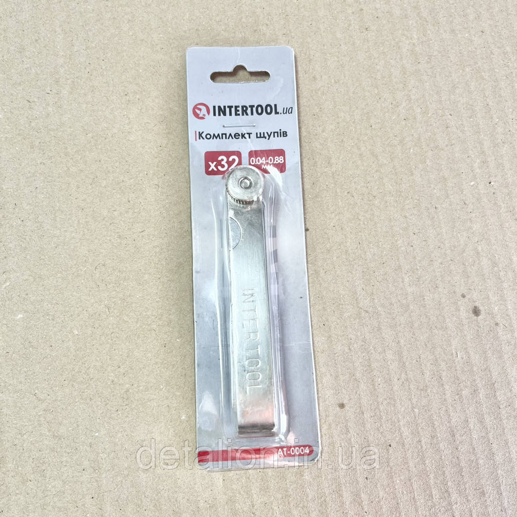 Комплект щупів 0,04-0,88 мм 32 шт. INTERTOOL AT-0004, фото 1