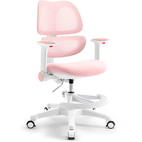 Детское кресло для учебы Mealux Dream Air Pink розовое ортопедическое для девочки