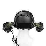 Кріплення для навушників ARC New Helmet Mount Adapter MSA Sordin, Колір: Green, WYS0086, фото 4