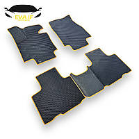 Модельные автоковрики EVA для Toyota Highlander 2019- 20238 / Комплект ковриков в салон Тойота Хайлендер