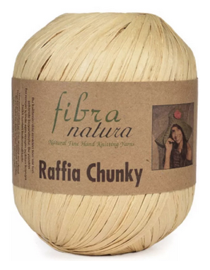 Raffia Chanky FibraNatura (рафія)-114-17 беж, фото 1