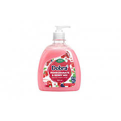 Мило рідке Dobra 500мл Гранат і ягідний мікс з дозатором (18)