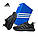 Чоловічі текстильні кросівки Adidas X_PLRPHASE All Black, кеди чоловічі Адідас текстиль чорні. Чоловіче взуття, фото 3