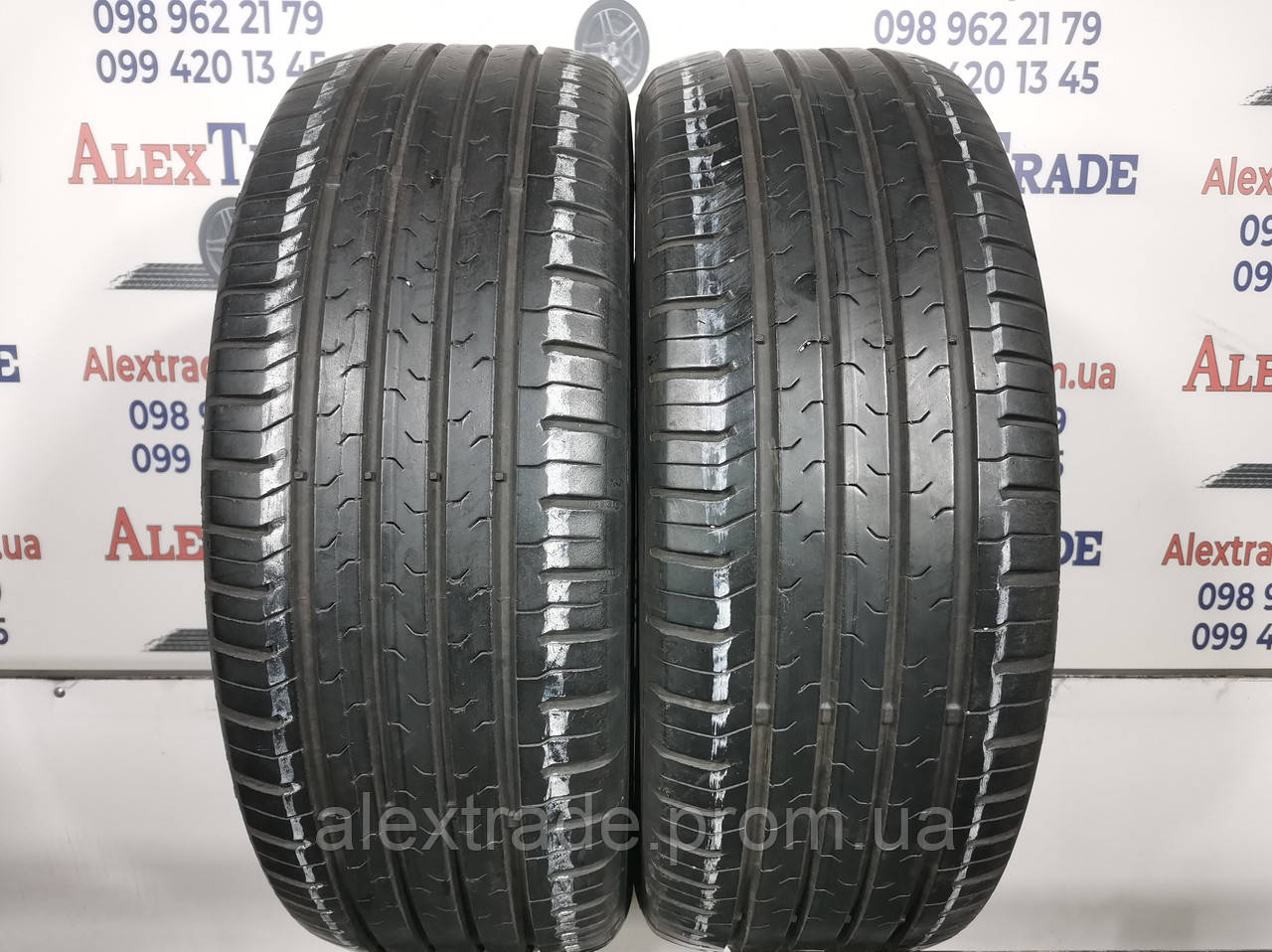 195/55 R15 Continental ContiEcoContact 5 літні шини б/у, фото 1