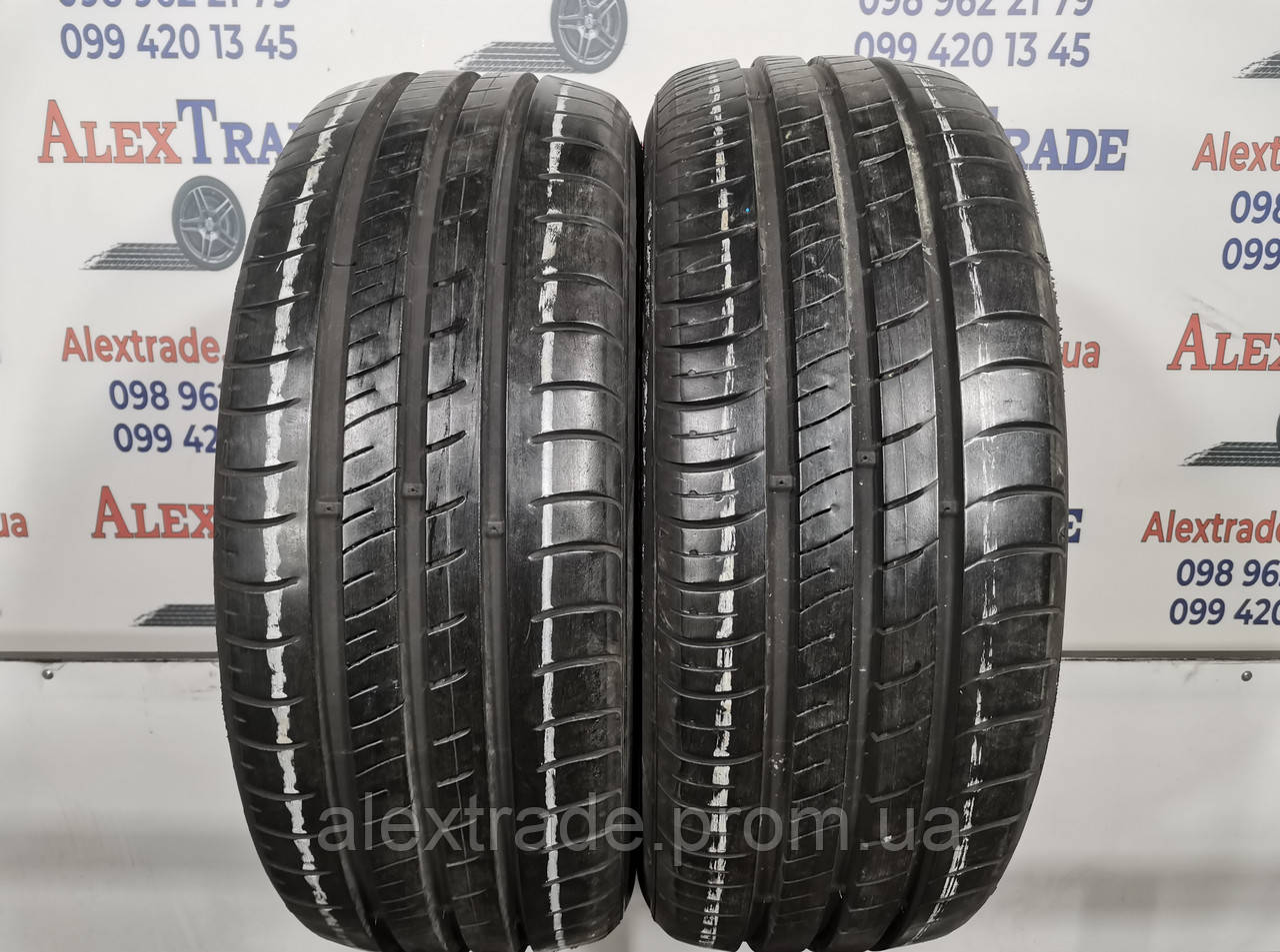 195/55 R15 Kumho EcoWing ES01 літні шини б/у, фото 1