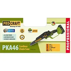 Акумуляторна мініпила Procraft PKA46 (2 акб) Кейс