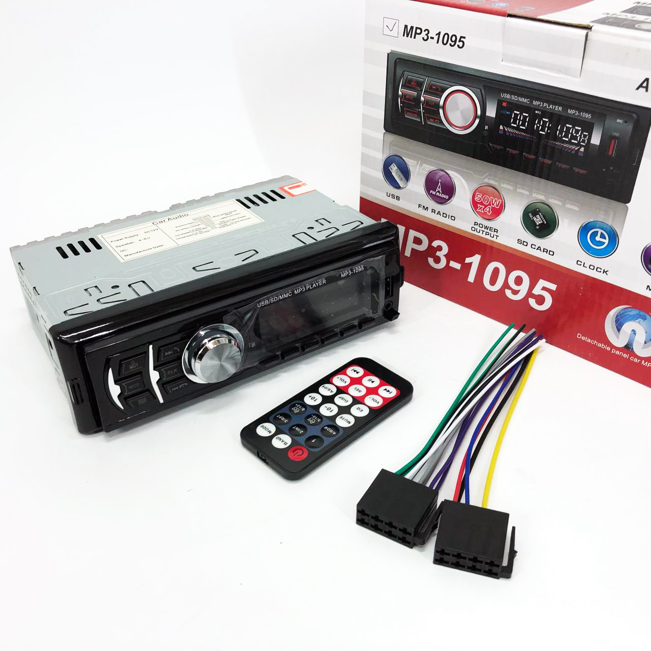 Автомобільний мультимедійний пристрій MP3 1095/7336 BT ISO, Магнітофони для машин, Магнітоли з USB LJ-40, фото 1