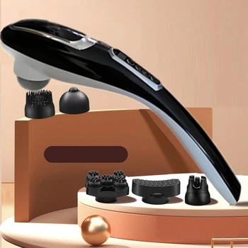 Ручний великий масажер 6 в 1 massager AND LY-710, фото 1