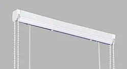 Подвійний карниз для римських штор Coulisse з двома ланцюжками