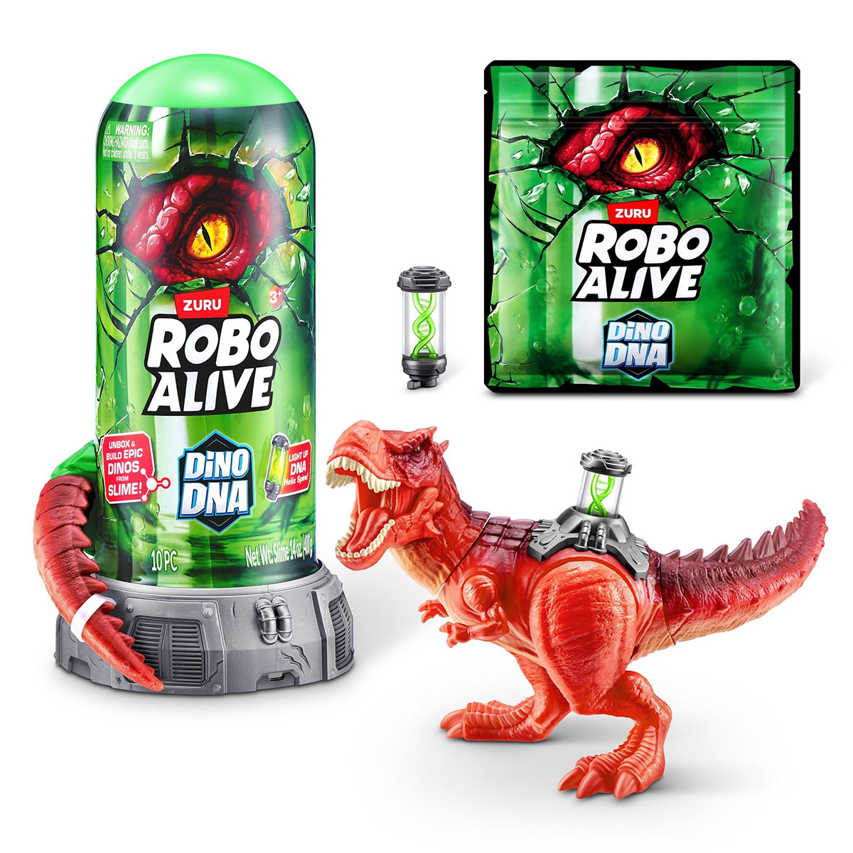 Інтерактивна іграшка Robo Alive S1 ДНК Тиранозавра, фото 1