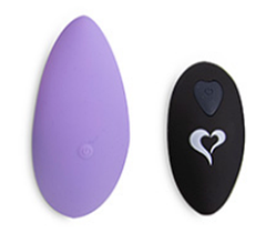 Вібратор у трусики FeelzToys Panty Vibrator Purple з пультом ДК, 6 режимів роботи, сумочка-чохол