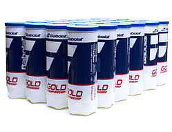 М'ячі тенісні Babolat Gold Championship X3 501084/113 (ящик 24 банки)