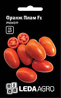 Насіння томату Оранж Плам F1, 10 шт., помаранчева сливка, переробка, ТМ "ЛєдаАгро"