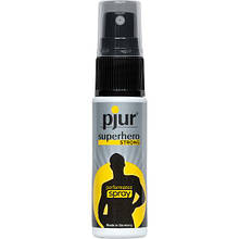Пролонгувальний спрей pjur Superhero Strong Spray 20 ml, з екстрактом імбиру, вбирається в шкіру